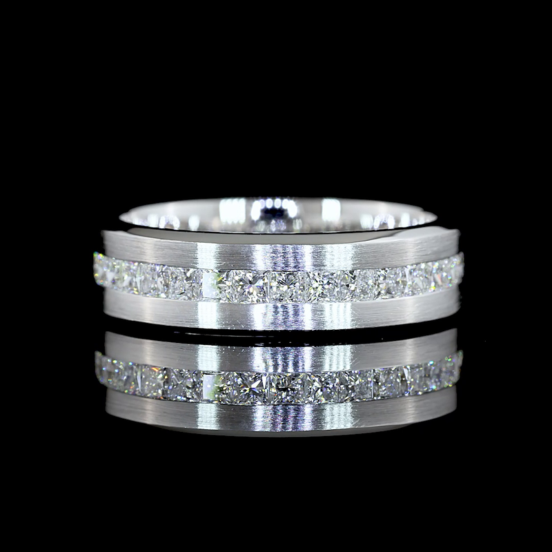 2ctw Princess Channel Diamond Eternity Band