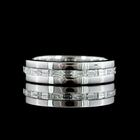 1-1/4ctw Baguette East West Channel Diamond Eternity Band