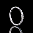 3/4ctw Prong Round 3/4 Eternity Band