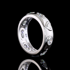 1-1/2ctw Mixed Shape East West Flush Diamond Eternity Band