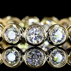 3/4ctw Bezel Round Eternity Band