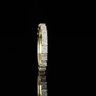 2-1/4ctw Prong East West Radiant Half Eternity Band