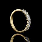 1ctw Prong Oval Seven Stone Band