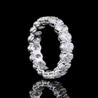 5ctw Oval Prong Diamond Eternity Band
