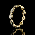 1ctw Bezel East West Marquise Eternity Band