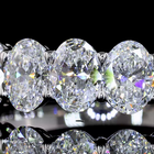 2-1/4ctw Prong Oval Seven Stone Band