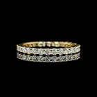 3/4ctw Prong Round Eternity Band