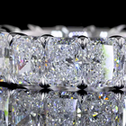 6ctw Radiant Prong Diamond Eternity Band