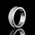 2-1/4ctw Baguette Channel Diamond 3/4 Eternity Band