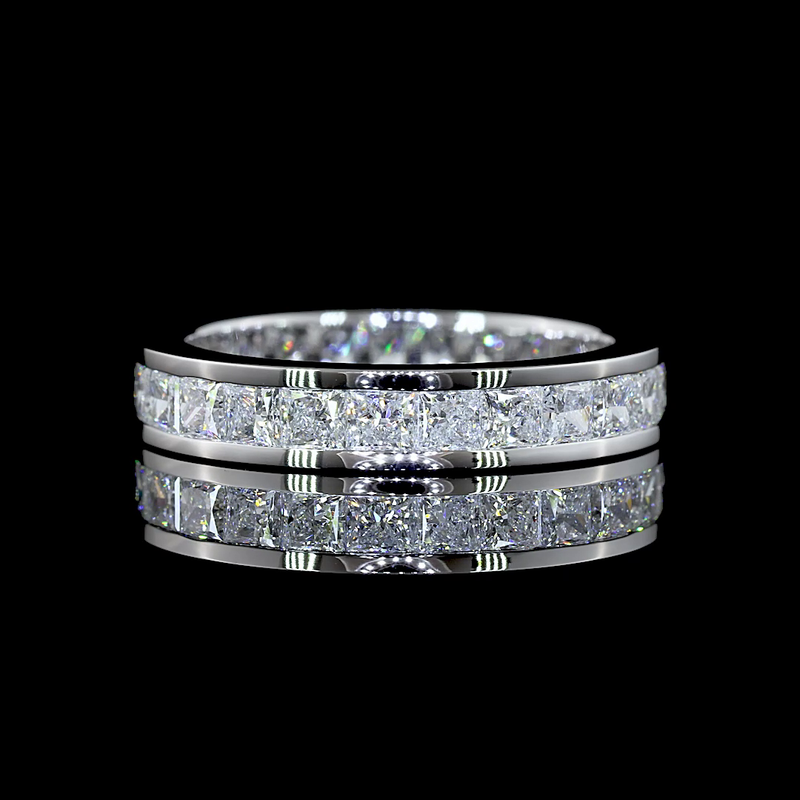 2-1/2ctw Channel Princess Eternity Band