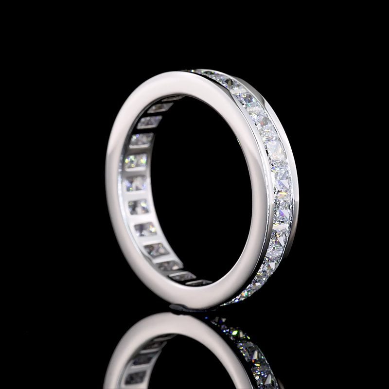 2-1/2ctw Channel Princess Eternity Band