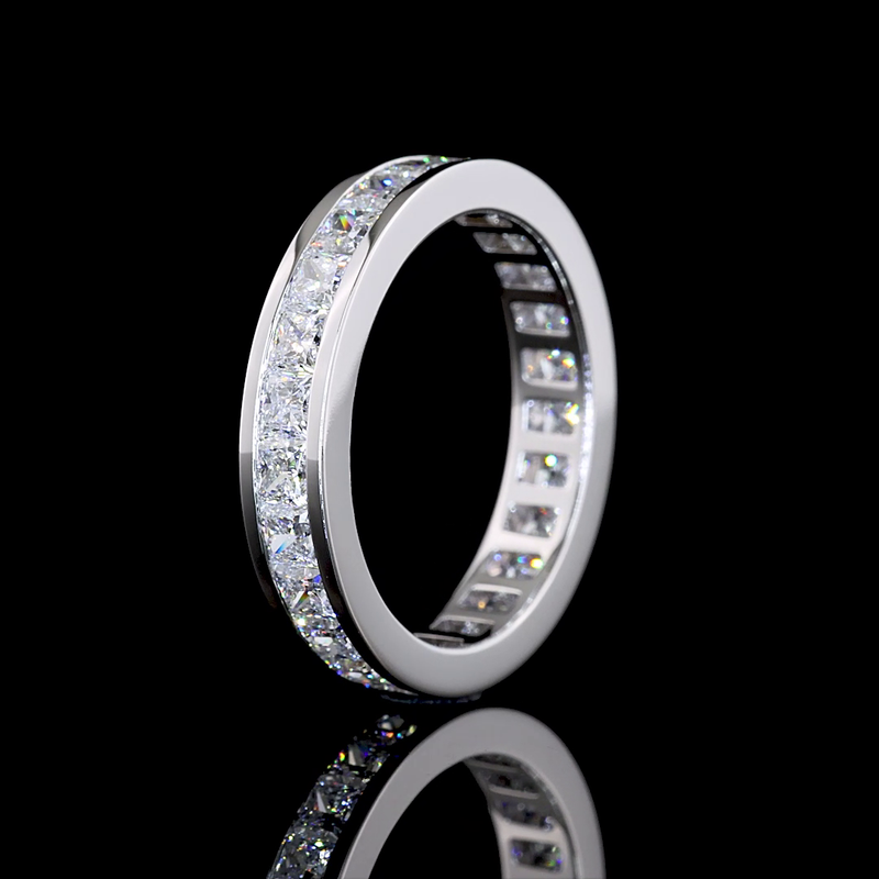 2-1/2ctw Channel Princess Eternity Band