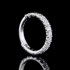 2ctw Prong Cushion 3/4 Eternity Band