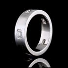 1ctw Emerald East West Flush Diamond Eternity Band