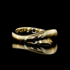 3/8ctw Prong Inclined Pear Special Band