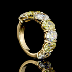 Oval Fancy Yellow Lab Grown Diamond (15ctw)