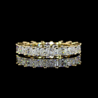 2ctw Prong East West Radiant Eternity Band