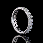 3/4ctw Prong Round Eternity Band