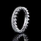 3/4ctw Prong Round Eternity Band