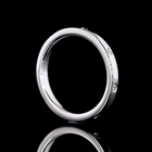 1/8ctw Bezel Round Eternity Band