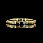 1/7ctw Bezel Round Eternity Band