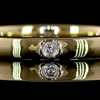 1/7ctw Bezel Round Eternity Band