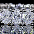 4ctw Oval Prong Diamond Eternity Band