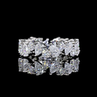 2ctw Prong Inclined Pear & Round Eternity Band