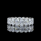 5ctw Oval Prong Diamond Eternity Band