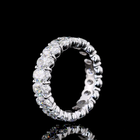 5ctw Oval Prong Diamond Eternity Band