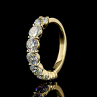 6ctw Prong Round Seven Stone Band