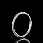 1/4ctw U Prong Round Half Eternity Band