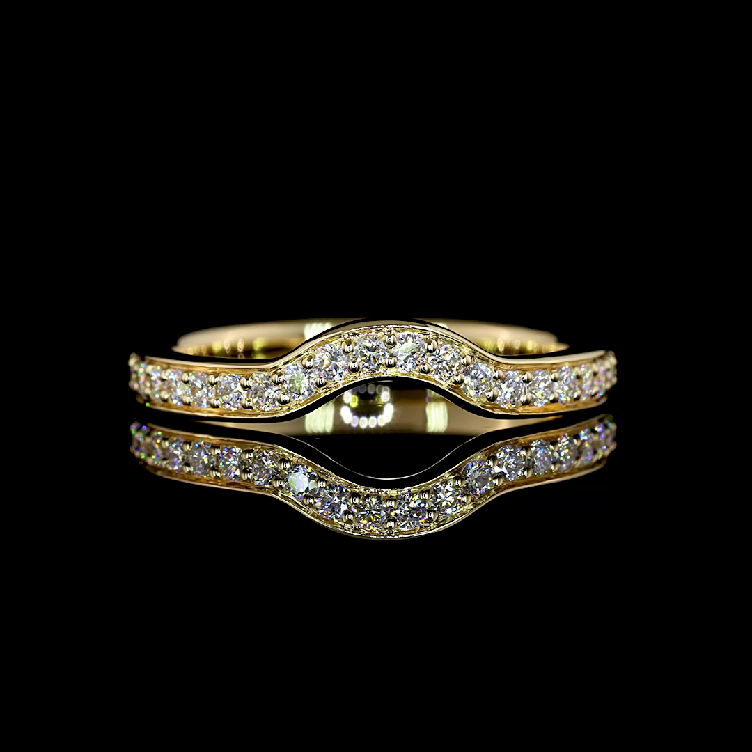 3/8ctw Prong Round Eternity Band