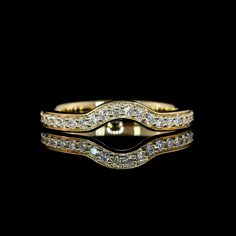 3/8ctw Prong Round Eternity Band