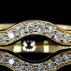 3/8ctw Prong Round Eternity Band