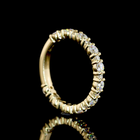 3/4ctw Prong Round 3/4 Eternity Band