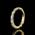 3/4ctw Prong Round 3/4 Eternity Band