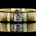 3/4ctw Flush Asscher Eternity Band