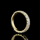 2ctw Prong Cushion 3/4 Eternity Band