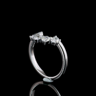 1/2ctw Prong Oval Five Stone Band