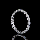 3/4ctw Prong Round Eternity Band
