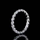 3/4ctw Prong Round Eternity Band