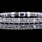 1/2ctw Prong Round Eternity Band