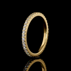 1/2ctw Prong Round Eternity Band