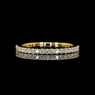 1/2ctw Prong Round Eternity Band