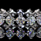 1-1/2ctw Prong Round Eternity Band