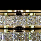 2-1/2ctw Channel Princess 3/4 Eternity Band