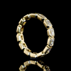 1-1/4ctw Bezel East West Radiant Eternity Band