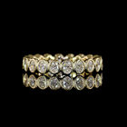 1ctw Bezel Oval Eternity Band