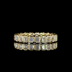 1ctw Bezel Emerald Eternity Band
